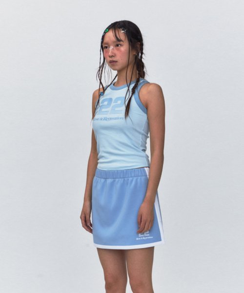 MUSINSA | REST&RECREATION RR 22 SLEEVELESS TOP_SKY BLUE