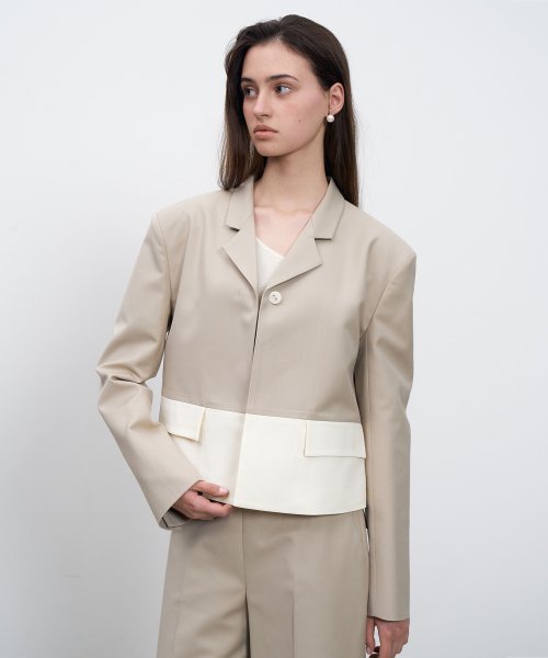 Row Two Tone Jacket