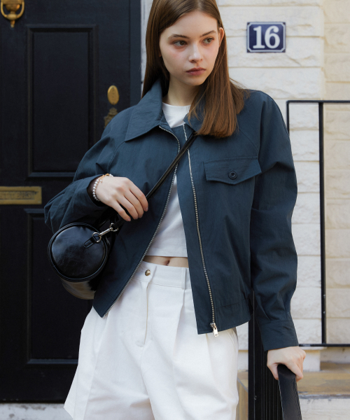 GOLD BUTTON BERMUDA PANTS_белое