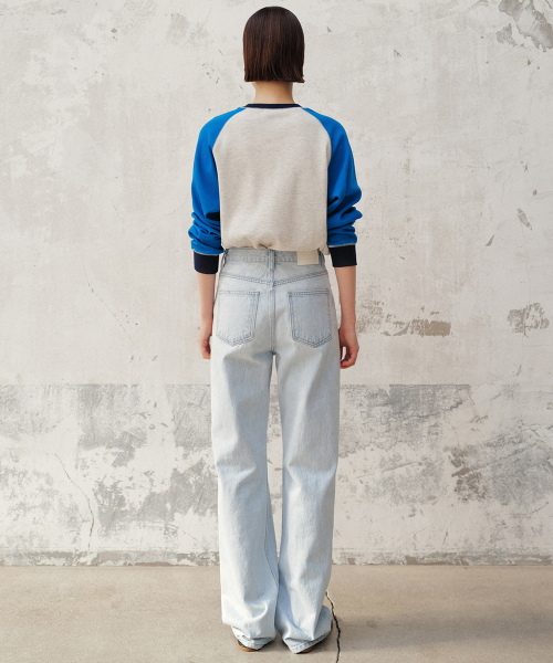 Tate destroyed denim (light blue)