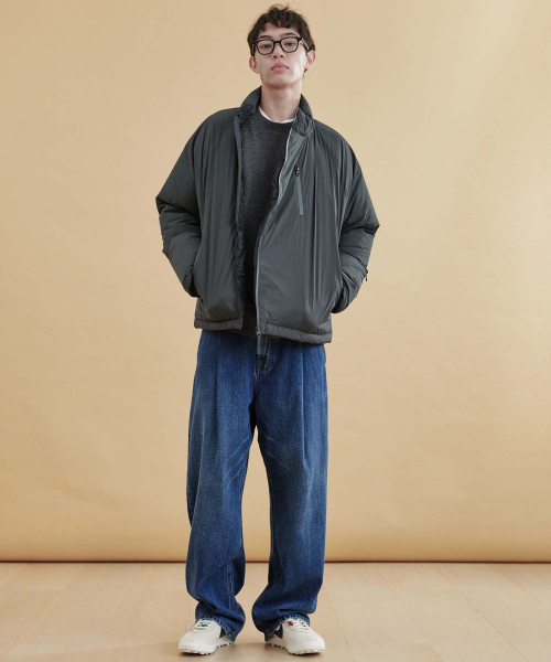 Джинсы One-tuck Wide P57 Washing Denim