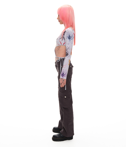 SIDE CUTTING LONG SLEEVE