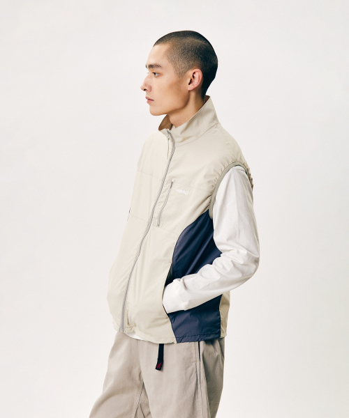 Жилет из нейлона софтшелл Stone Grey