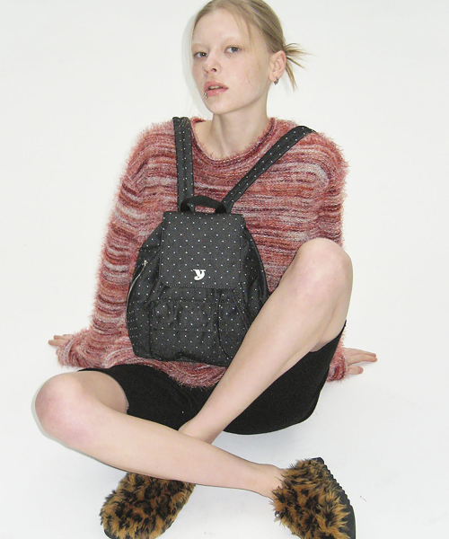 mini day backpack (star black)