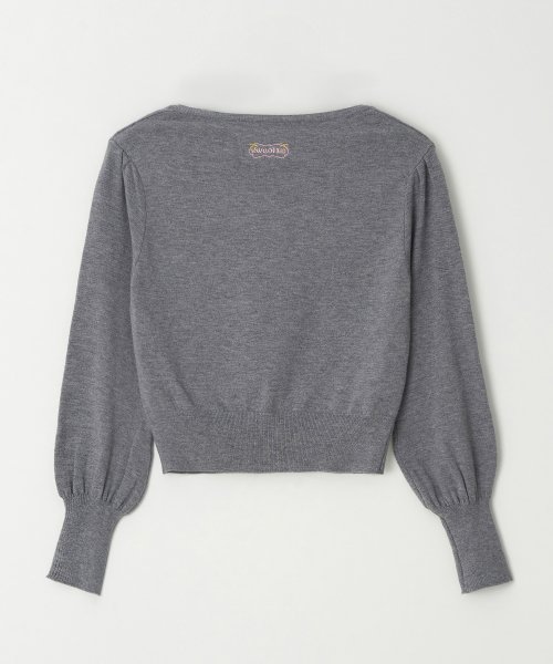 emma puff knit (gray)
