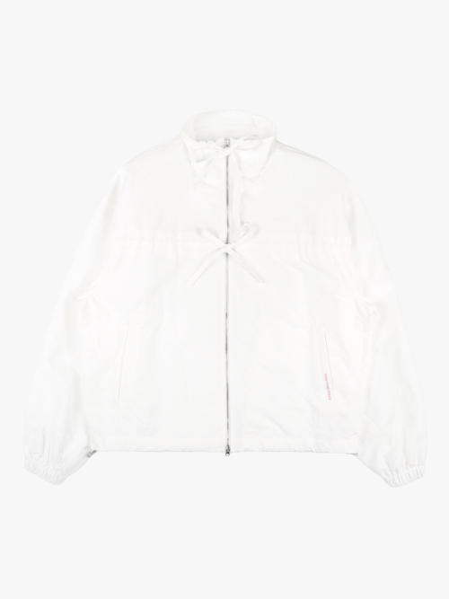 DOUBLE RIBBON WIND BREAKER_IVORY