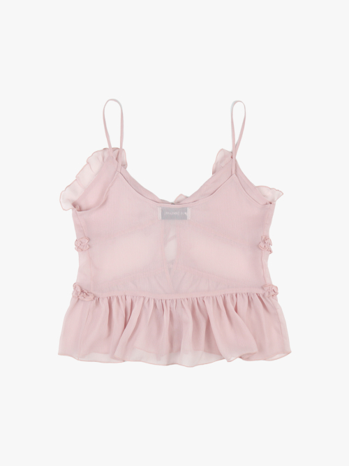 LOVELY FRILL BUSTIER_розовое