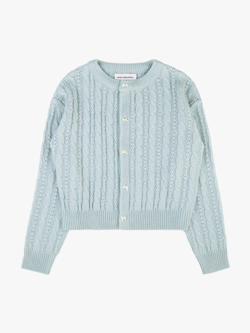 MARGARET TWIST CARDIGAN_SKY BLUE