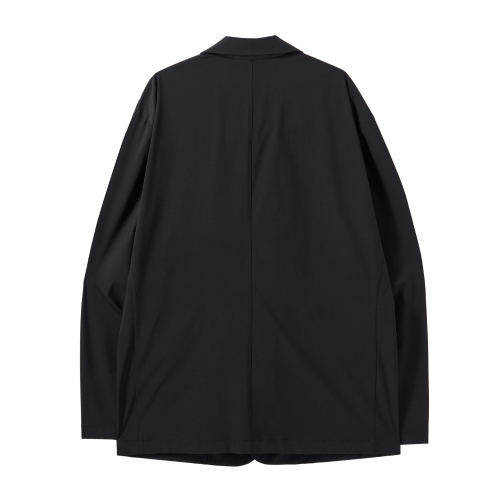 NYLON SET JACKET - BLACK (P242MJK231)
