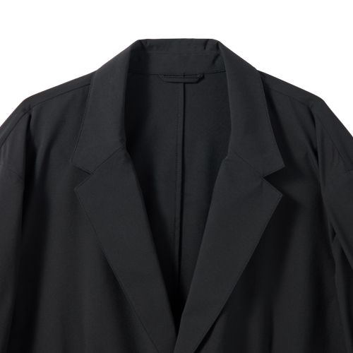 NYLON SET JACKET - BLACK (P242MJK231)