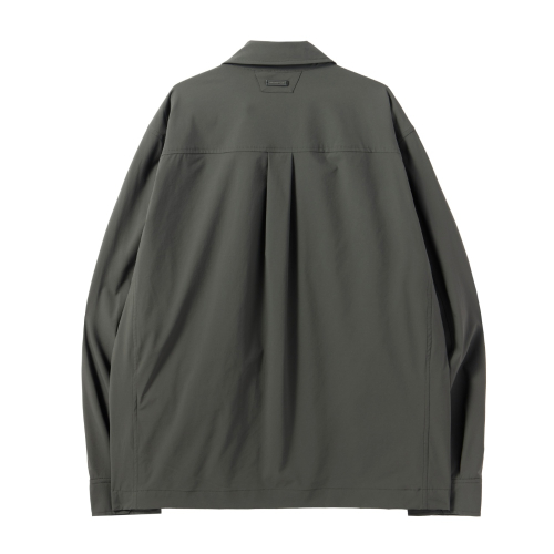 FIELD VENTI NYLON SHIRT - KHAKI (P242MJK213)
