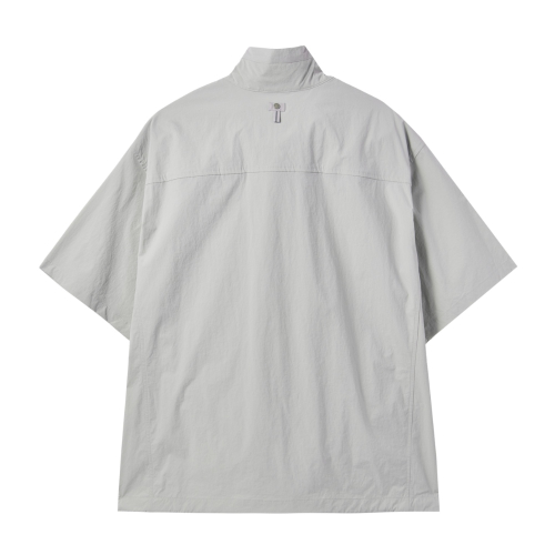 HALF SLEEVE ANORAK - L/GREY (P242UAN132)