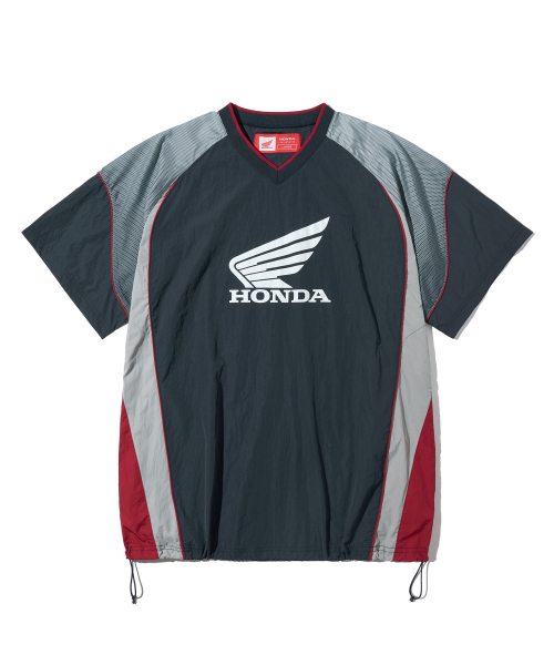 Honda Speed Track nylon T-shirt Navy