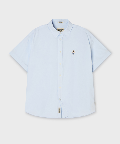 Steve Loose Fit Short Sleeve Shirts / WHYAG2511F