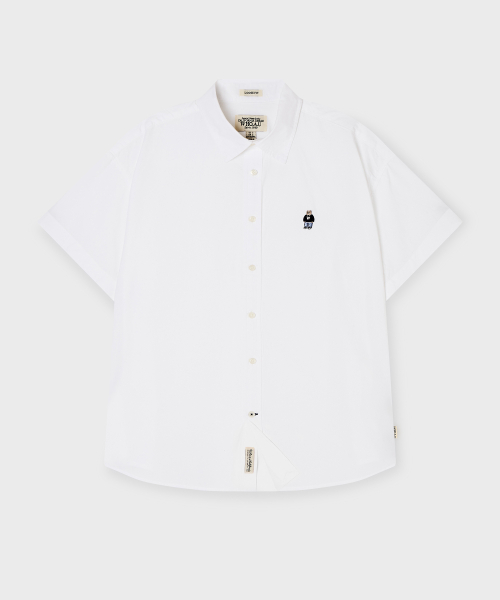 Steve Loose Fit Short Sleeve Shirts / WHYAG2511F