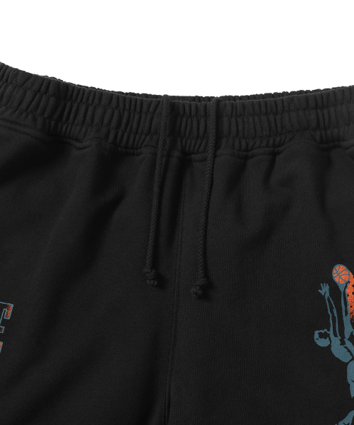 Basketball Sweatshort Black