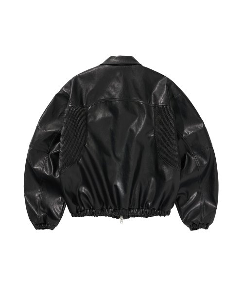 LEATHER JACKET / BLACK