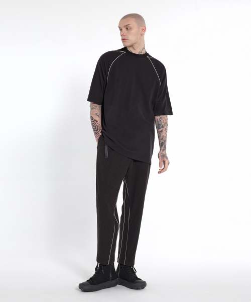 Семи-багги брюки (Black) PE1PA0303