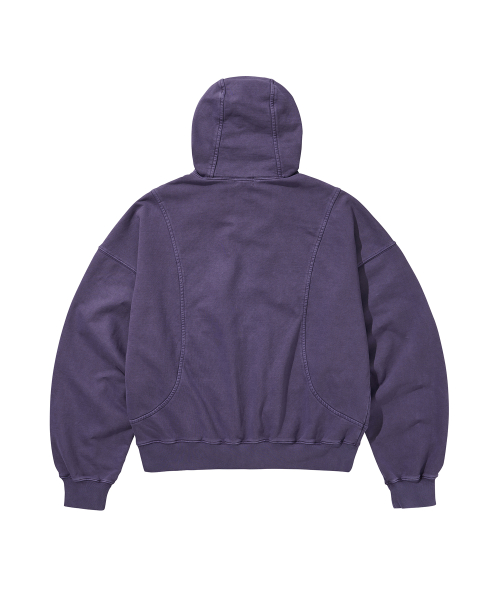 GRZ ZIP-UP HOODIE / PURPLE