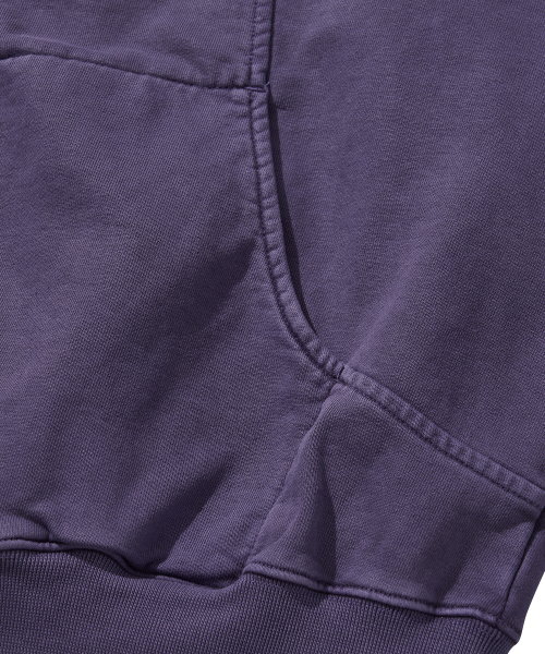 GRZ ZIP-UP HOODIE / PURPLE
