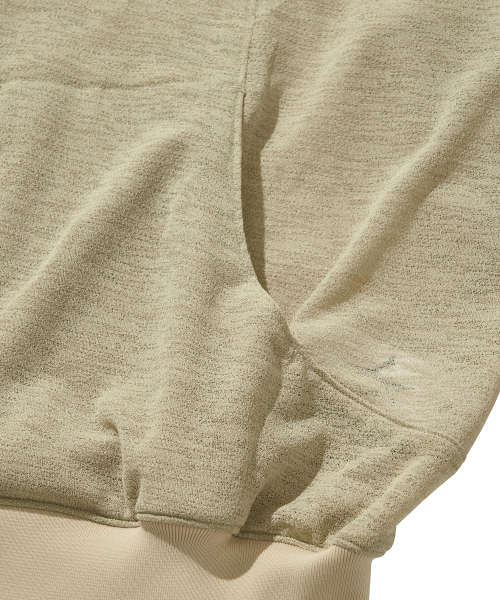 GRZ TYPE-ST ZIP-UP HOODIE / BEIGE