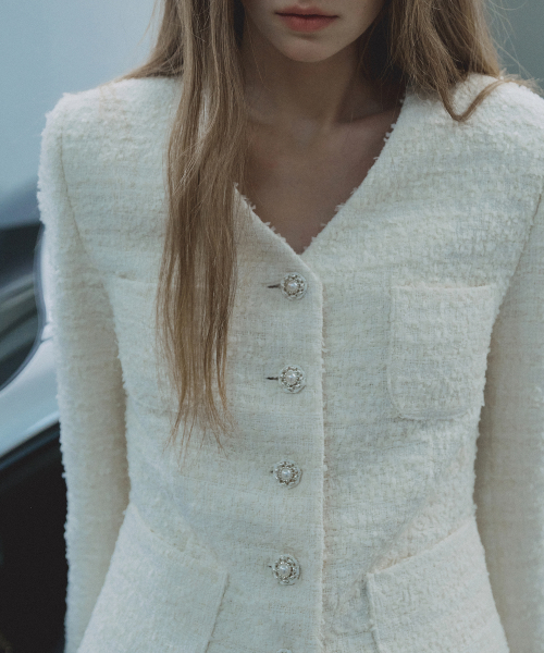 V. TWEED JK_IVORY