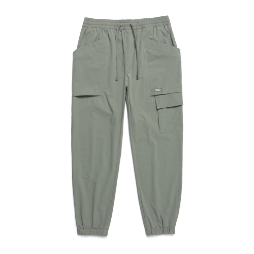Брюки-карго джоггеры N242UPT940 Adeli лёгкие стрейч LICHEN KHAKI