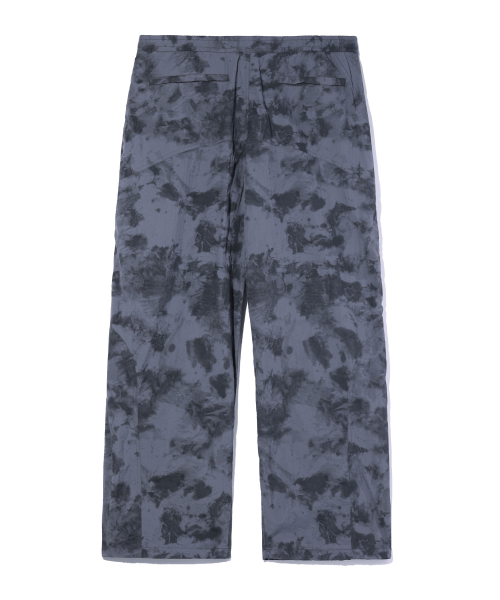 METAL WORMHOLE LOGO PANTS CHARCOAL