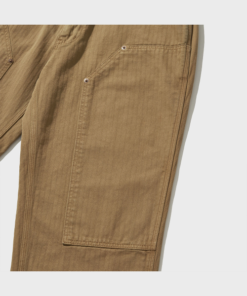 Lot 303 HBT DOUBLE KNEE PANTS [Vintage Sand]