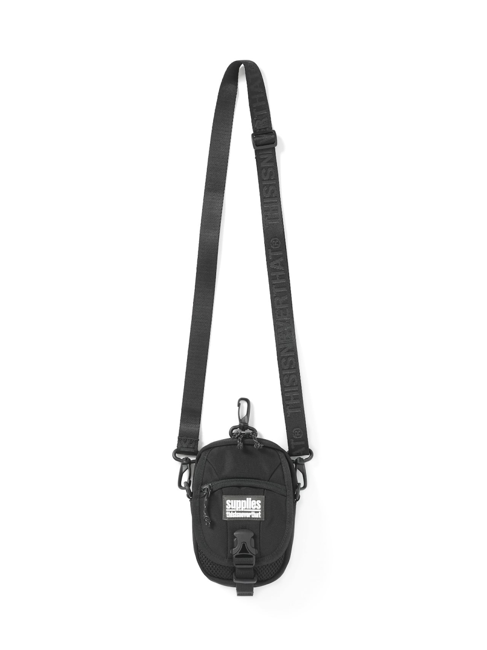 【THISISNEVERTHAT】TNT Yu Nagaba Messenger Bag Black MUSINSA | thisisneverthat® TNT Yu Nagaba Messenger Bag Black