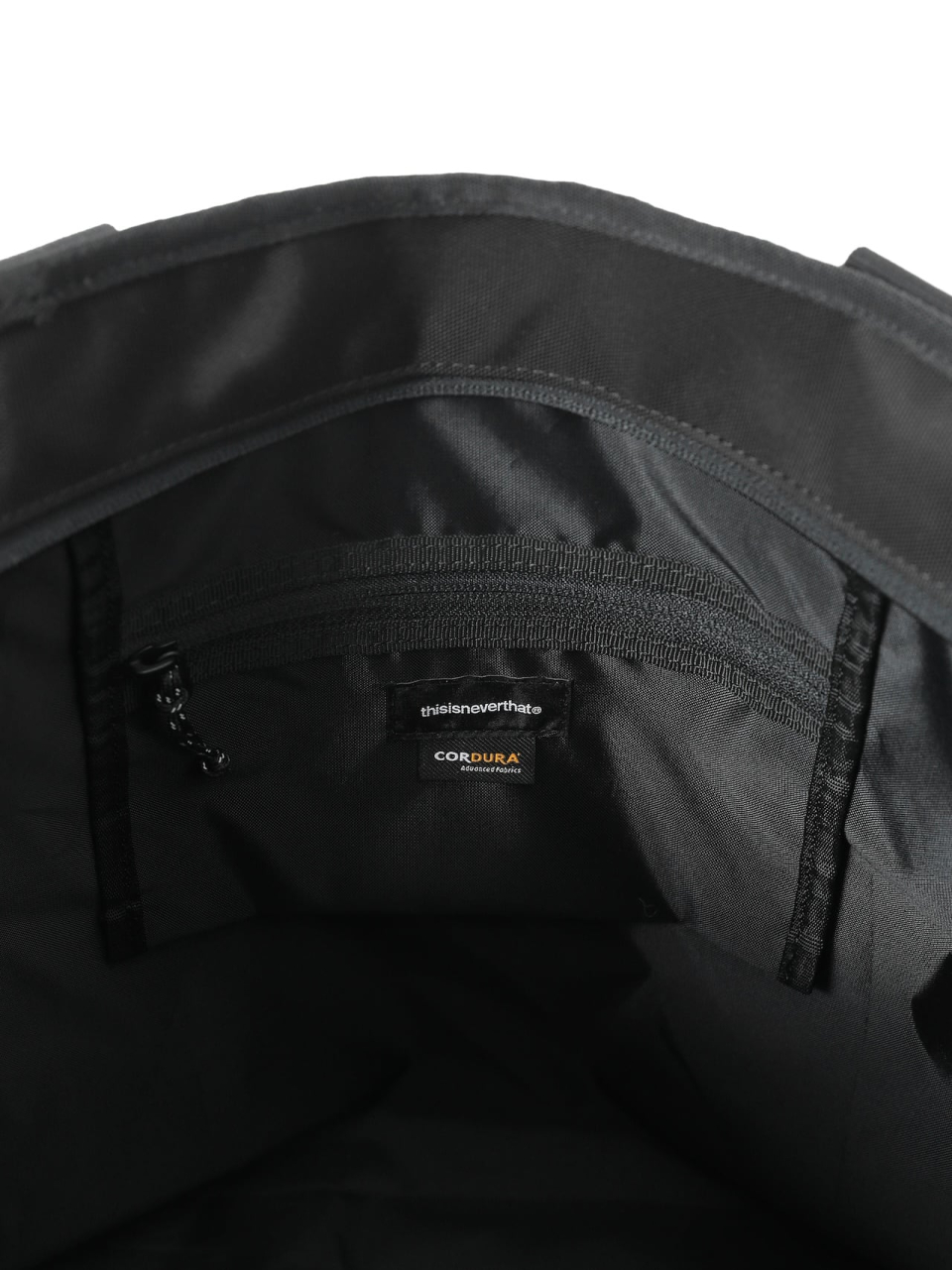 MUSINSA | thisisneverthat® TNT Supplies 25 Tote Bag Black