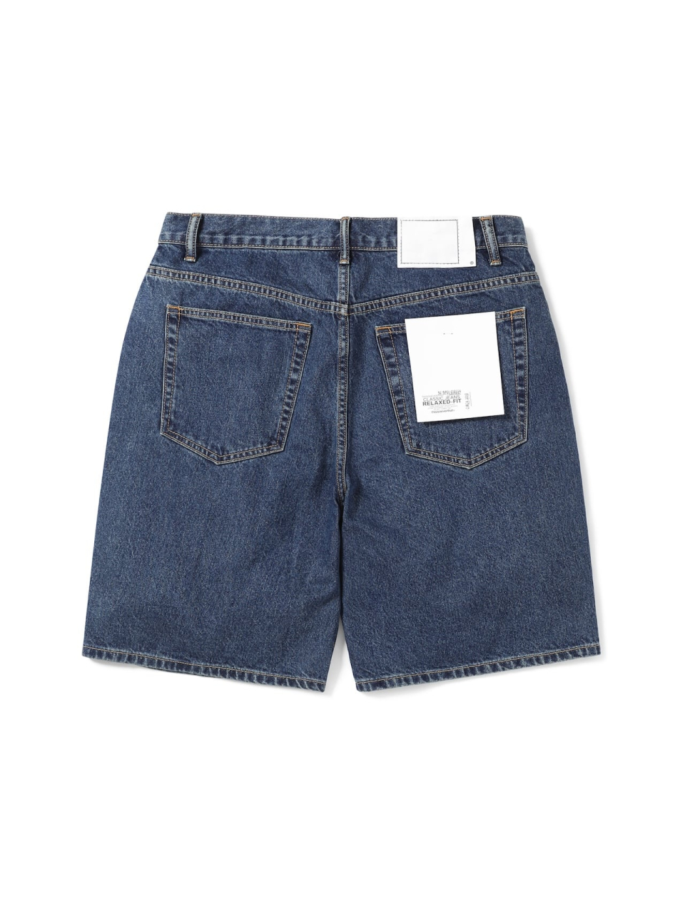 MUSINSA | thisisneverthat® (SS24) Washed Denim Short - Blue