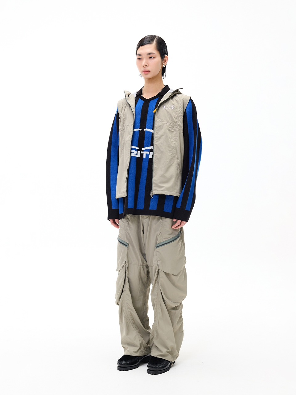 【CRITIC】GLOSSY CARGO PANTS MUSINSA | CRITIC GLOSSY CARGO PANTS BROWN