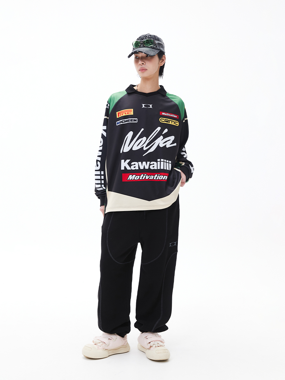 MUSINSA | CRITIC NOLJA RACING JERSEY BLACK
