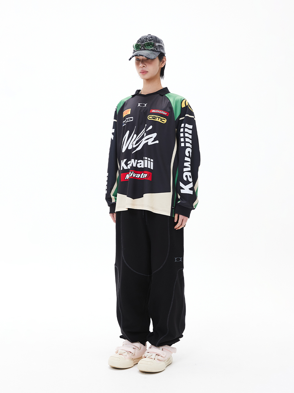 MUSINSA | CRITIC NOLJA RACING JERSEY BLACK
