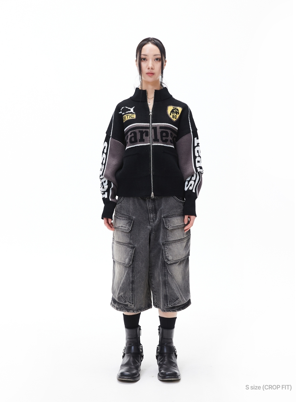 【CRITIC】BIG CARGO DENIM BERMUDA PANTS 크리틱(CRITIC) BIG CARGO DENIM BERMUDA PANTS LIGHT INDIGO