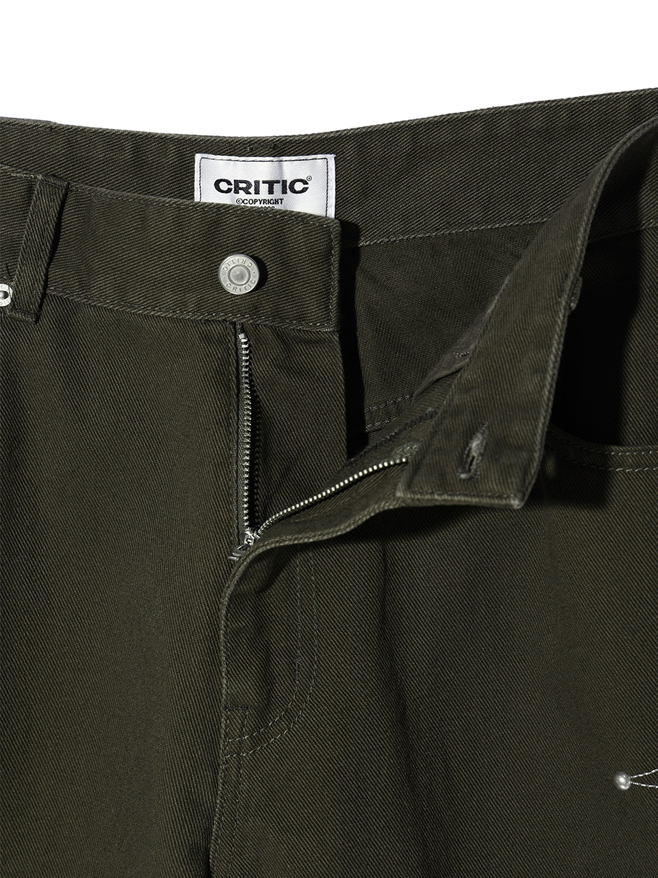 MUSINSA公式 | CRITIC GOTHIC TWILL BERMUDA PANTS CHARCOAL