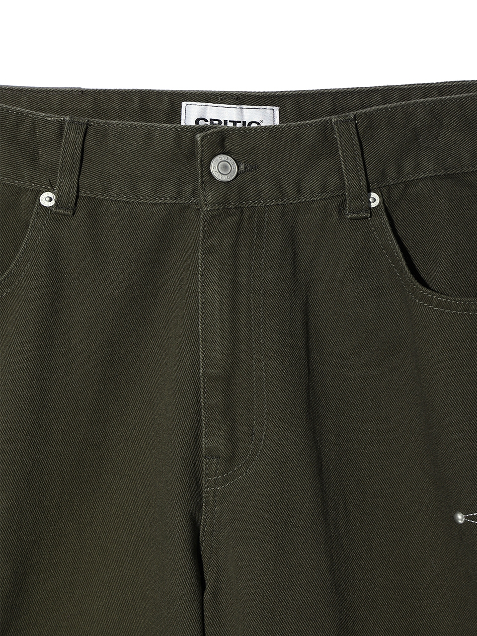 [CRITIC]GOTHIC TWILL BERMUDA PANTS/追跡付 MUSINSA公式 | CRITIC GOTHIC TWILL BERMUDA PANTS CHARCOAL