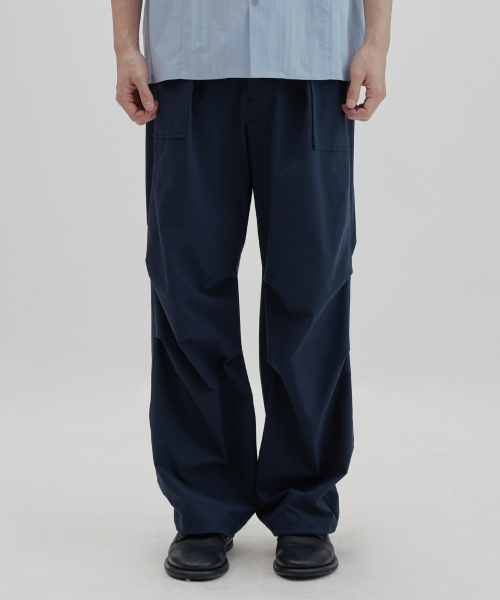 Брюки карго на резинке Dark Navy