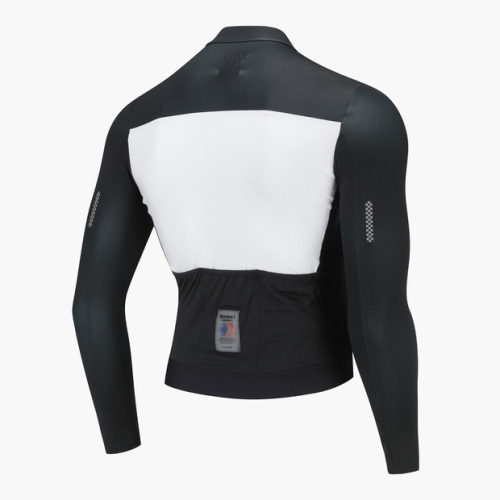 Мужская джерси с графикой, длинный рукав - Black QP121CPJ22