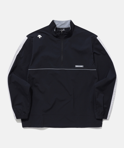 Спортивный анорак с длинным рукавом - Black SP223UAN41