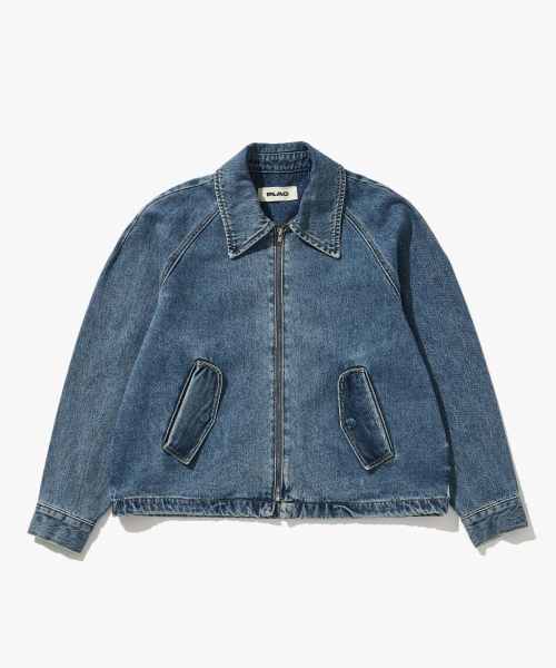 Джинсовка с рукавом реглан L29 Mid Blue