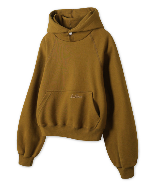 Реглан-худи Simple Logo BK6980_Dark Mustard