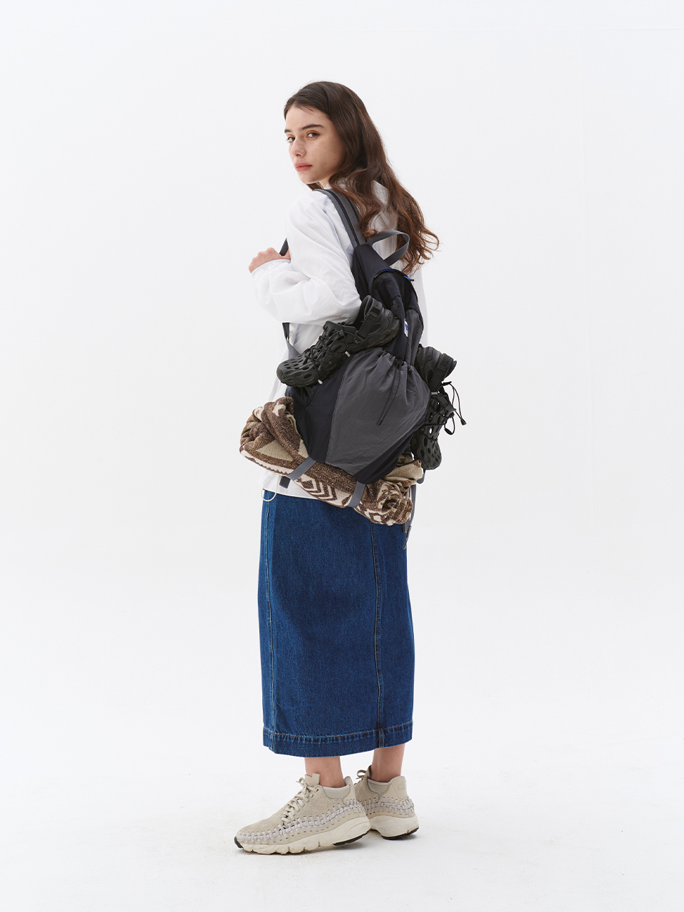 Zinger Color Block Backpack Black - 감도 깊은 취향 셀렉트샵 29CM