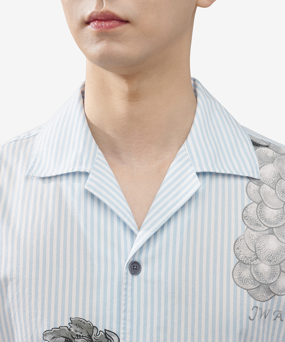 MUSINSA公式 | J.W.ANDERSON Grape Motif Relaxed Fit Shirt