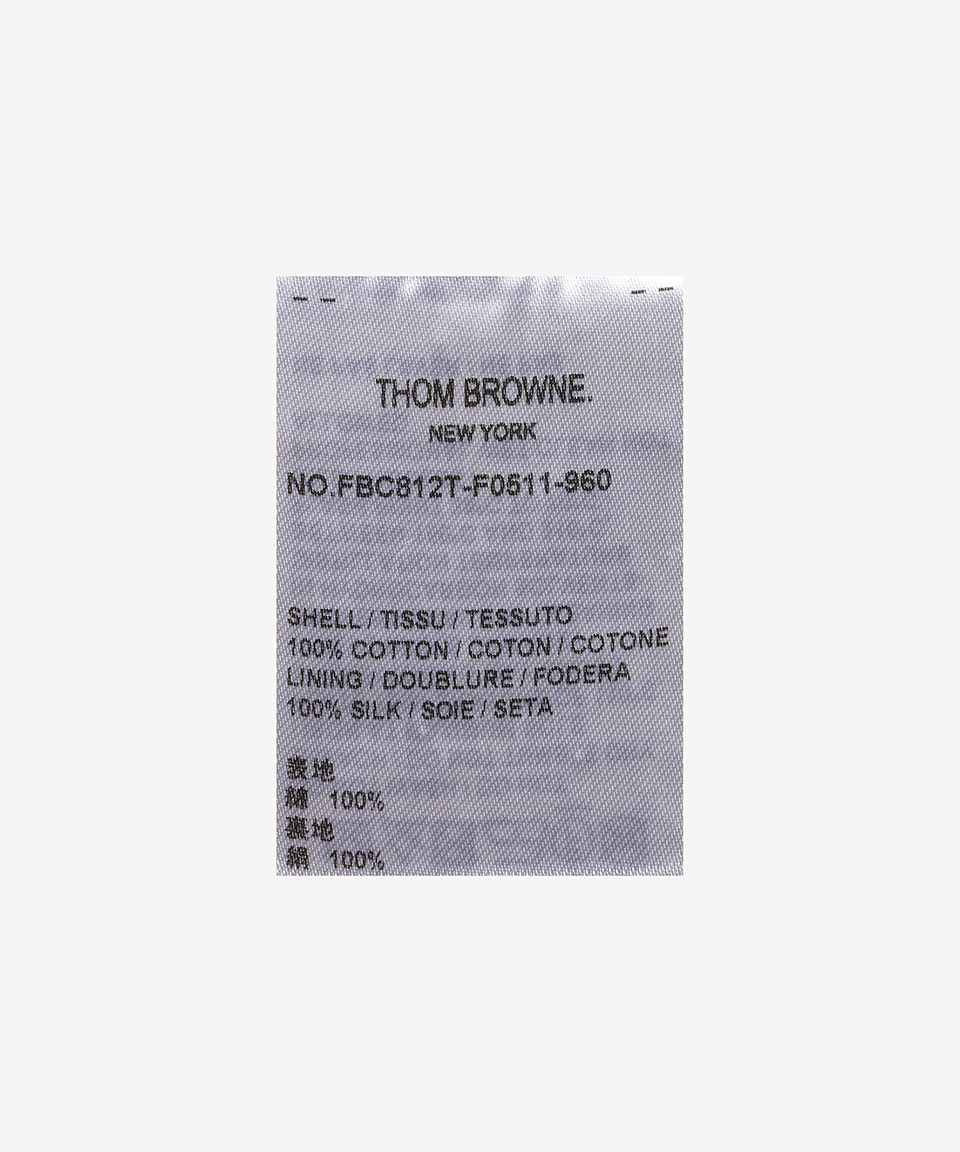 MUSINSA | THOM BROWNE Check Summer Tweed Fray Armband Slim