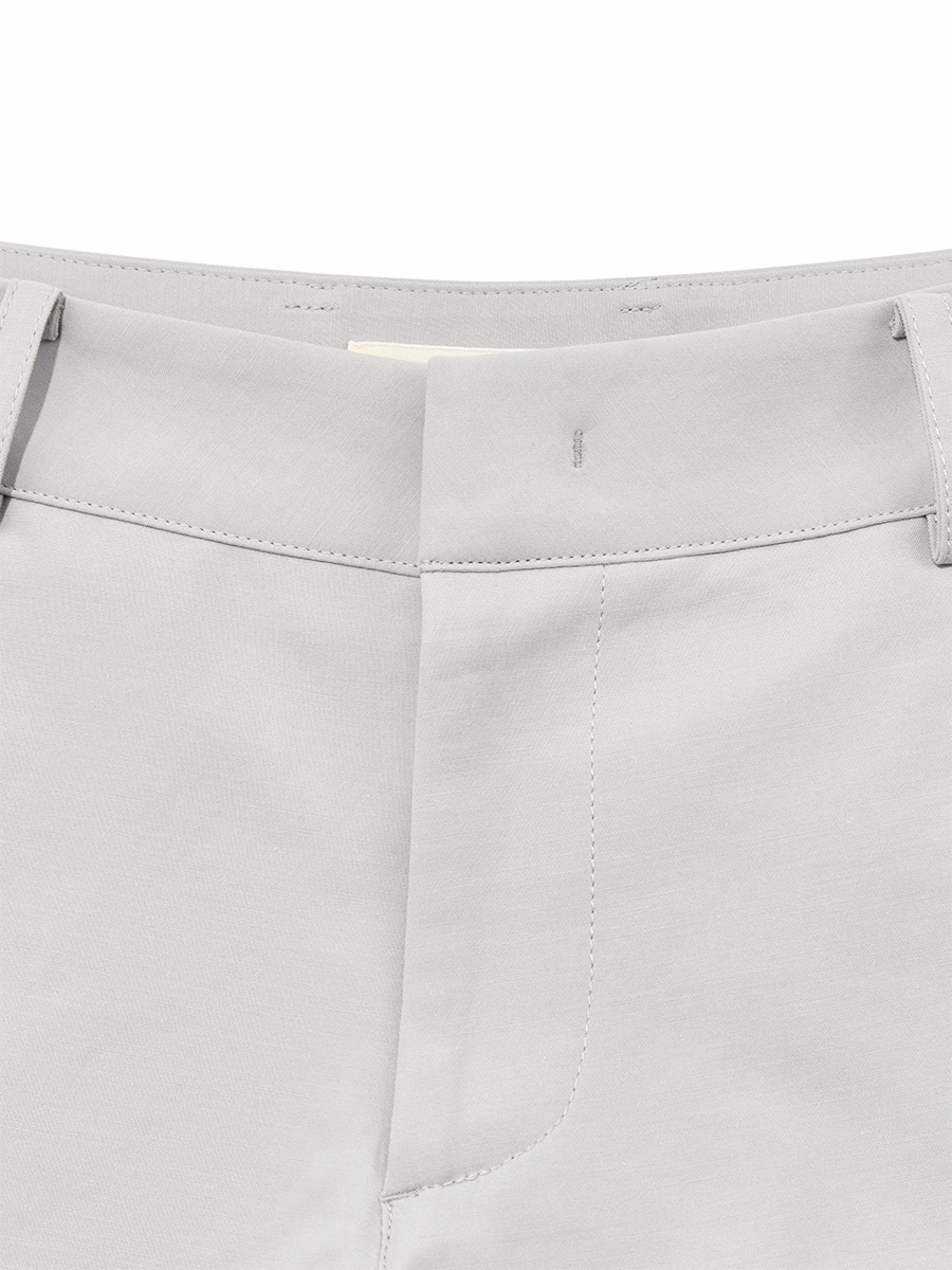MUSINSA | GLOWNY GENTLE MICRO SHORTS (STEEL GRAY)