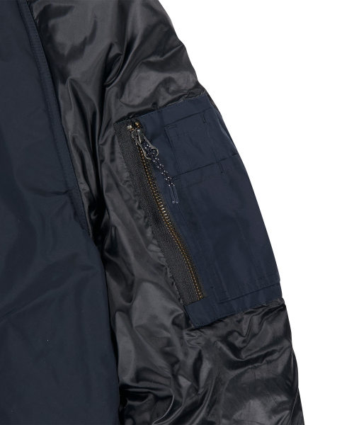 OG дутая куртка-ширинг Color Block - Deep Navy