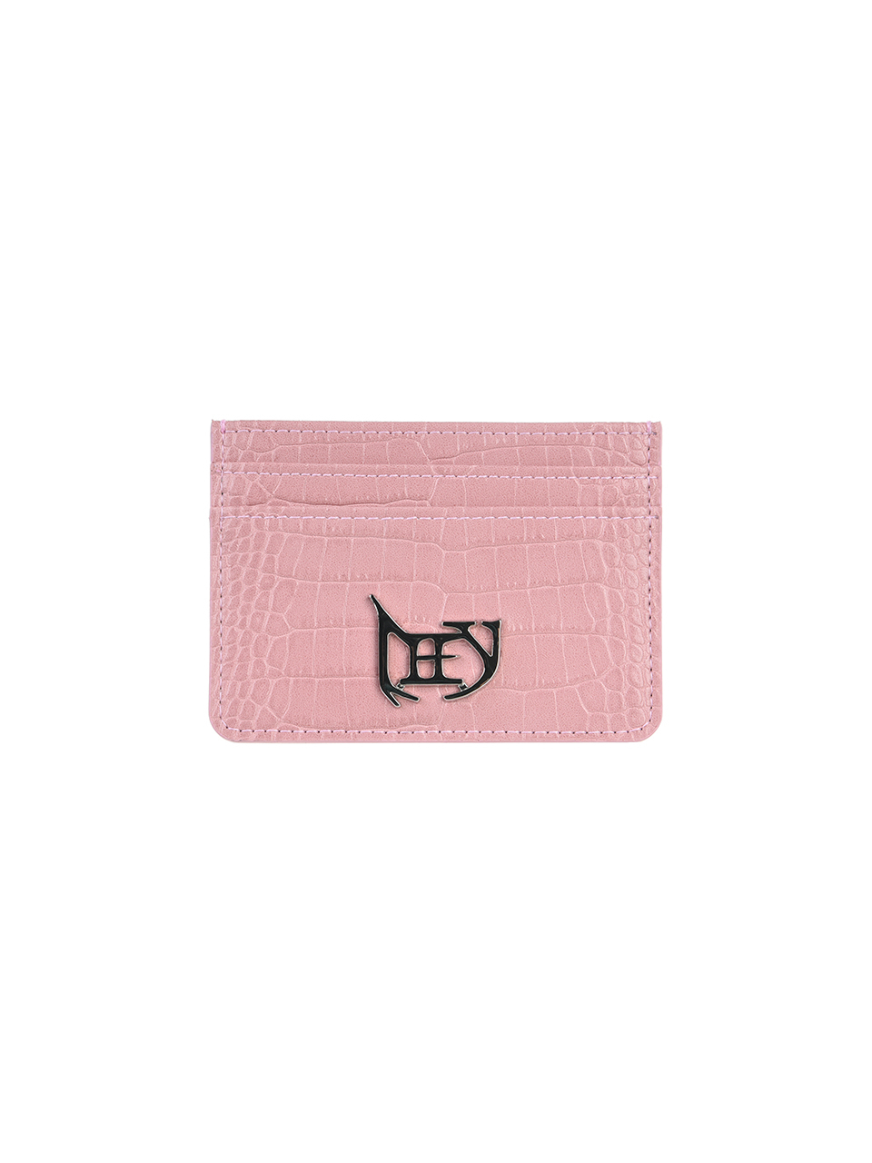 METAL LOGO CARD HOLDER PINK 상세 이미지 1