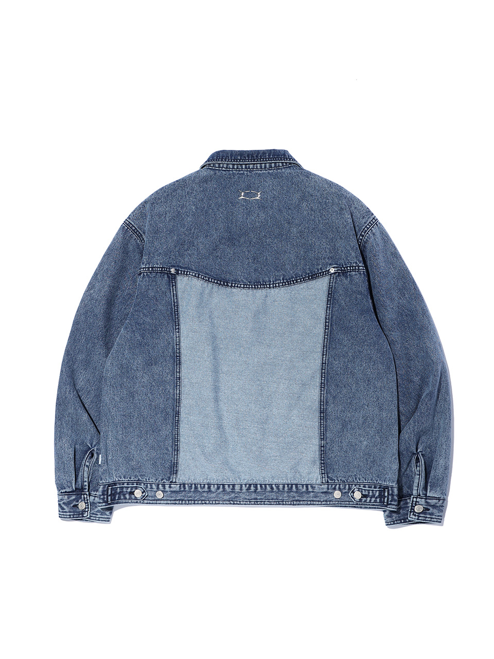 [CRITIC]WORMHOLE LOGO TWO TONE JACKET/追跡付 MUSINSA | CRITIC WORMHOLE LOGO TWO TONE JACKET MEDIUM INDIGO